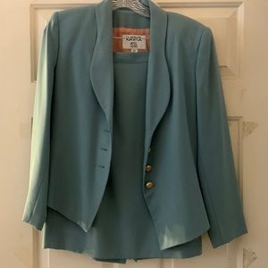 2 piece suit set with skirt size 6P